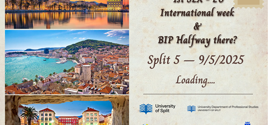Prvi SEA EU International Week na Sveučilištu u Splitu i Erasmus+ Kombinirani intenzivni program pod nazivom Halfway there?